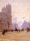 Abbey Paintings - Westminster Abbey by Rose Barton